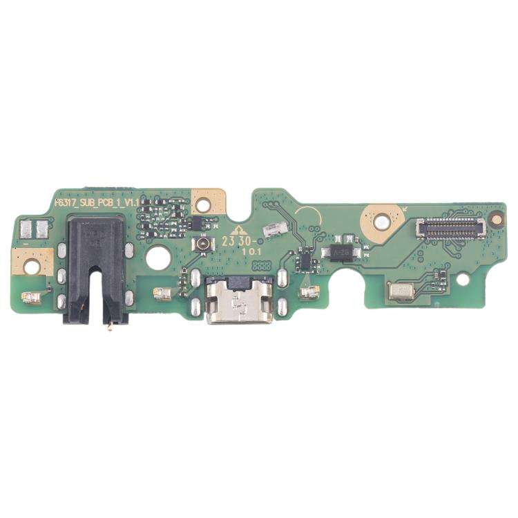 For Tecno Spark 8 KG6 Charging Port Board with iC