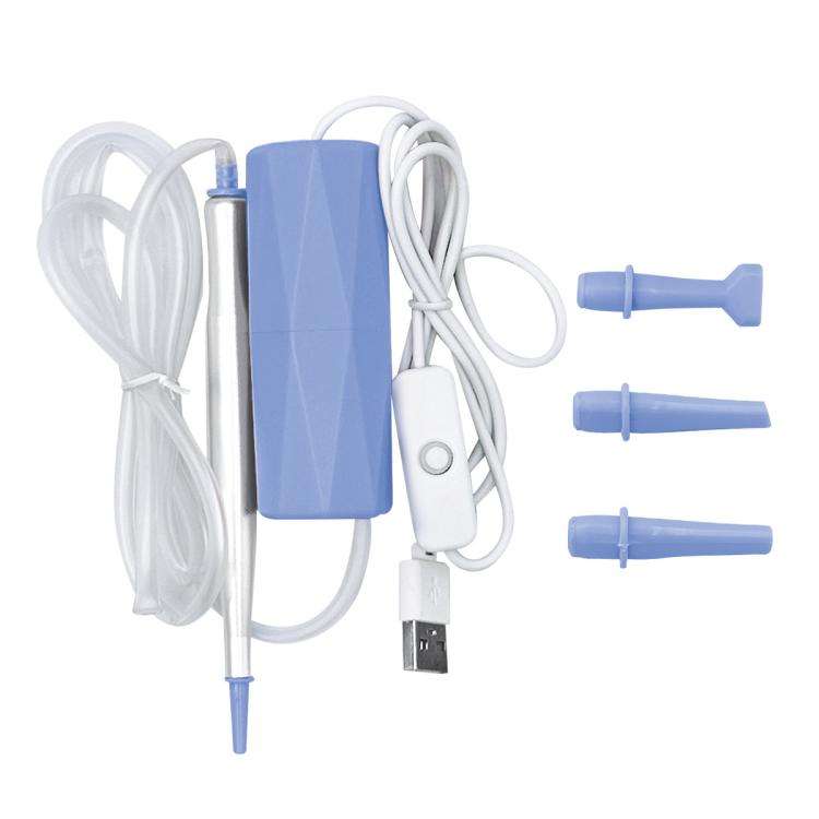 USB Interface Electric Drill Pen DIY Drill Tool(Blue)