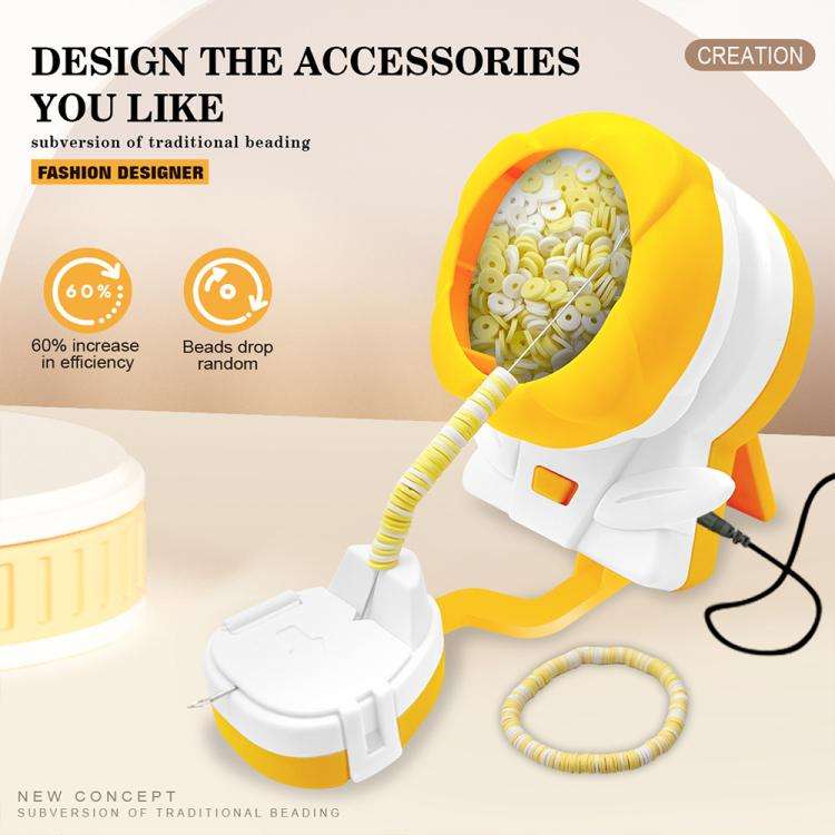 USB Interface Manual DIY Automatic Beading Machine(Green)