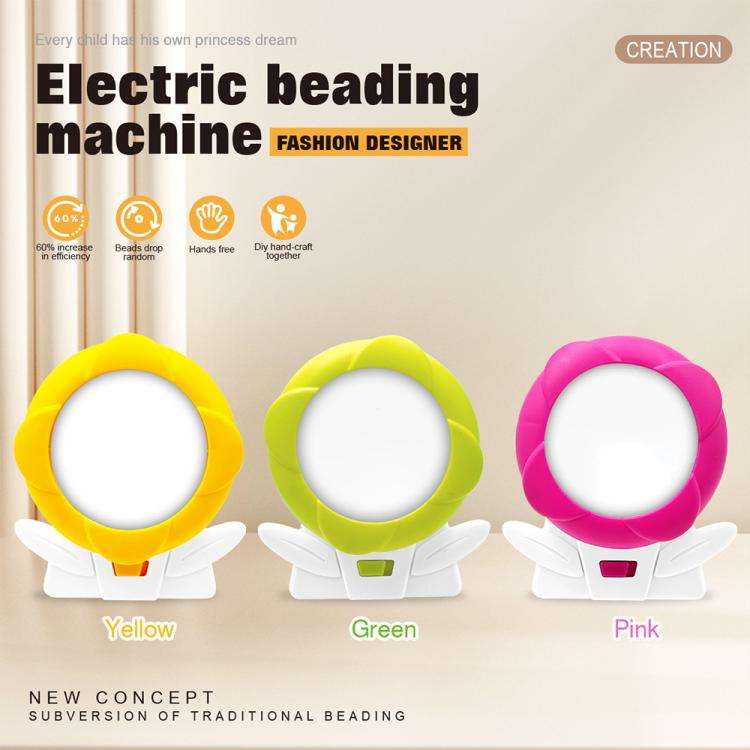 USB Interface Manual DIY Automatic Beading Machine(Green)