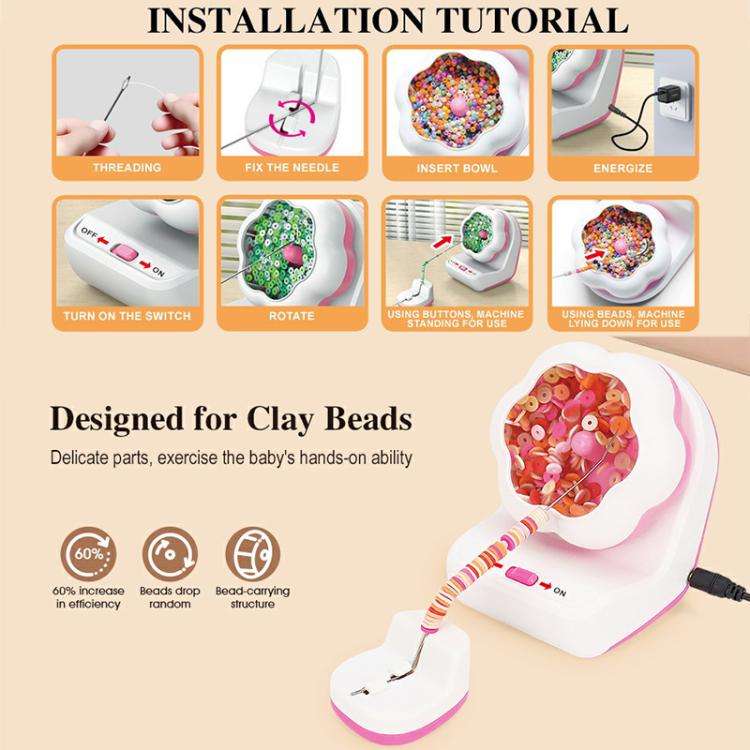 DIY Manual Electric Automatic Beading Machine