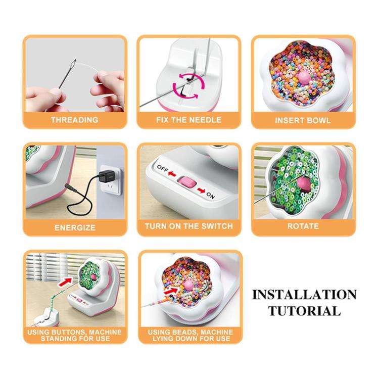 DIY Manual Electric Automatic Beading Machine
