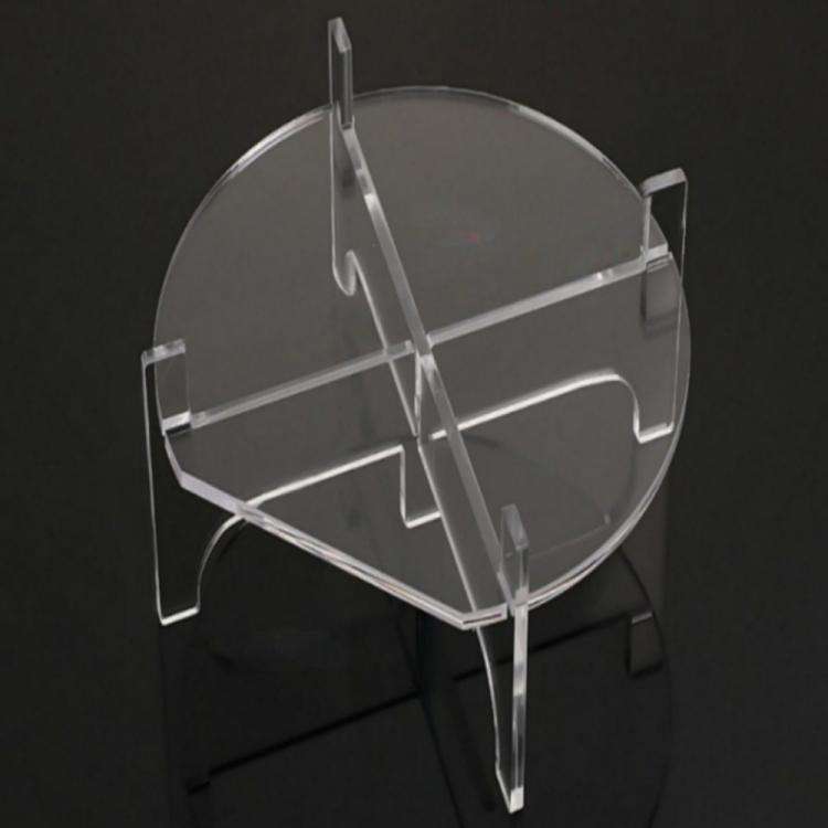 YX171 Acrylic Drink Dispenser Beverage Holder Cakes Stand, Size:22x22x12cm(Transparent)