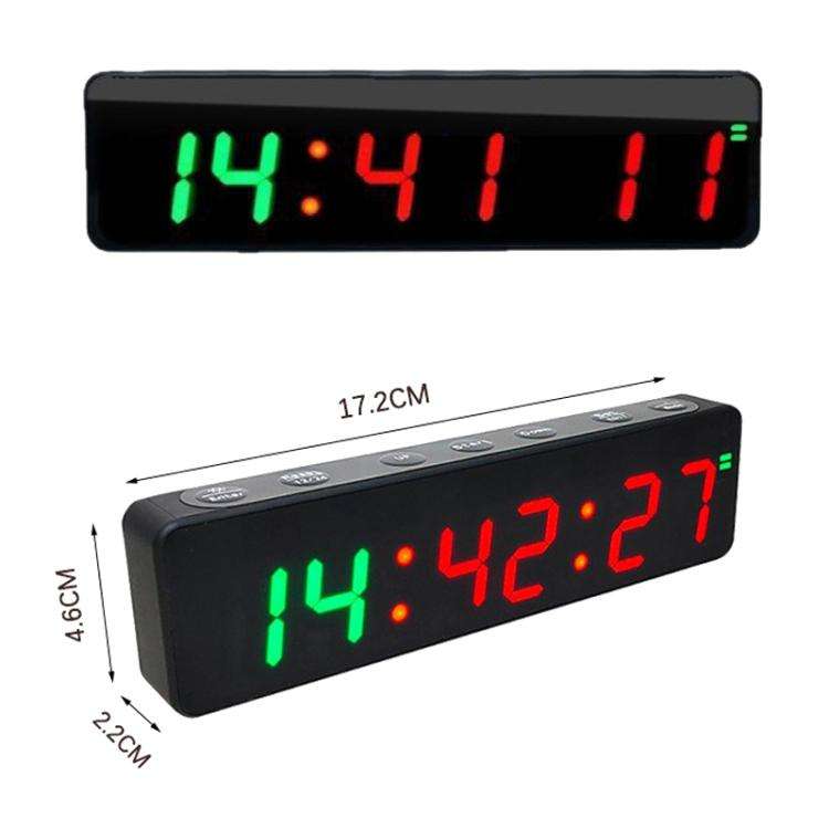 KYX--0010 Portable Magnetic Digital Display Timer Sports Group Countdown Timer(Black)