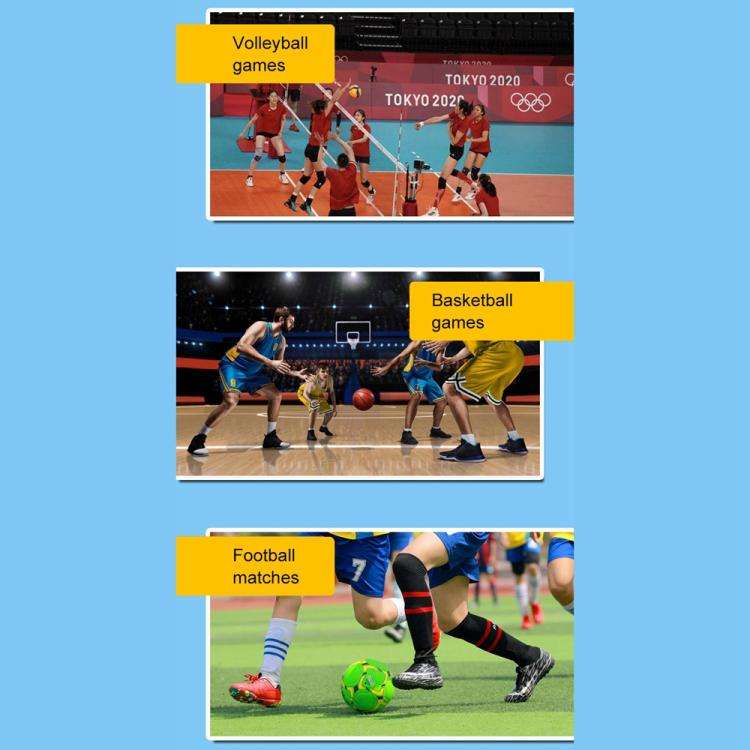 KYX--0014 LED Portable Electronic Scoreboard Remote Control Sports Game Score Record, Plug:EU Plu...