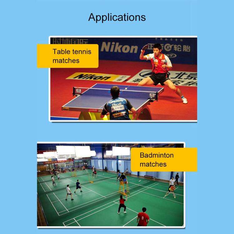 KYX--0014 LED Portable Electronic Scoreboard Remote Control Sports Game Score Record, Plug:EU Plu...