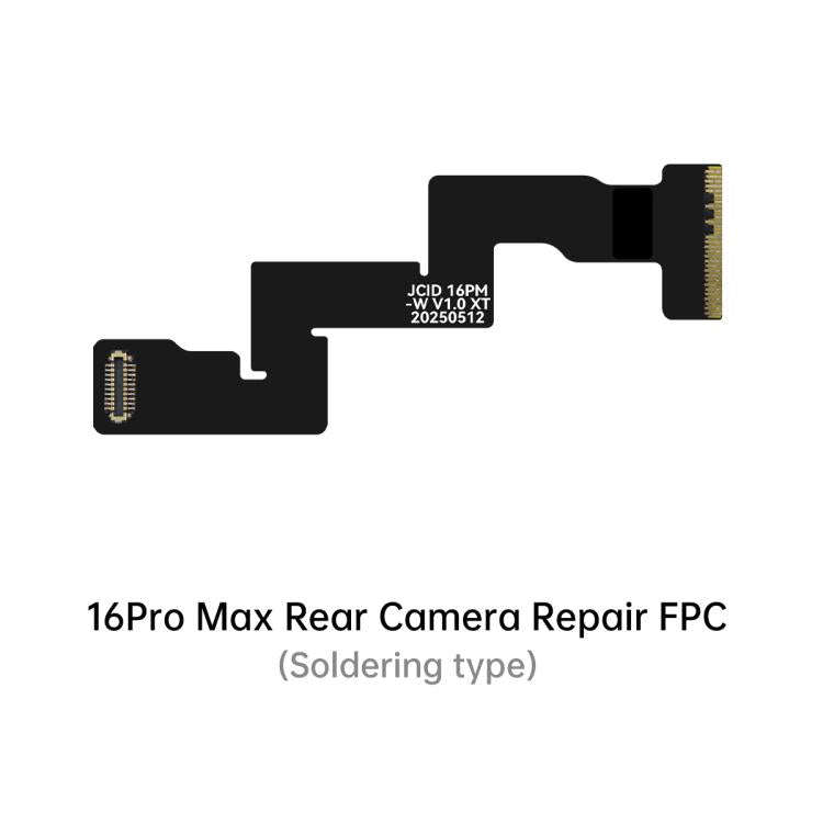 For iPhone 16 Pro / Pro Max JC Tag-on Type Rear Camera Repair FPC Flex Cable