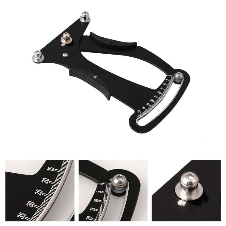 Bicycle Spokes Tension Meter Tool Rim Adjustment Measurement Gauges(Black)