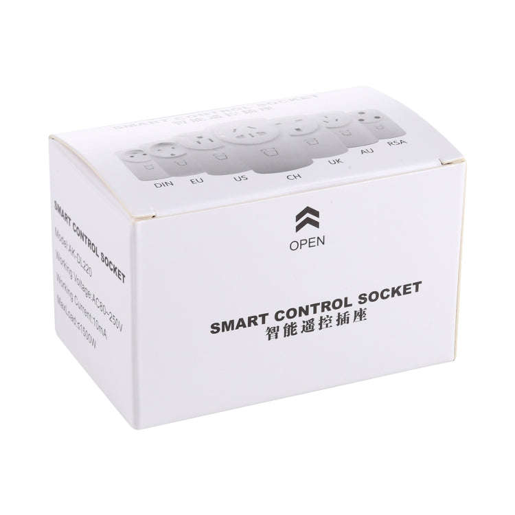 AK-DL220 220V Smart Wireless Remote Control Socket with Remote Control, Plug Type:AU Plug
