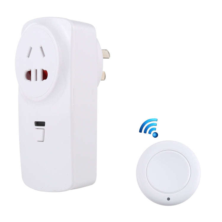 AK-DL220 220V Smart Wireless Remote Control Socket with Remote Control, Plug Type:AU Plug