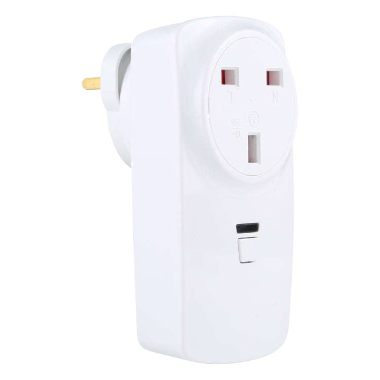 AK-DL220 220V Smart Wireless Remote Control Socket with Remote Control, Plug Type:UK Plug