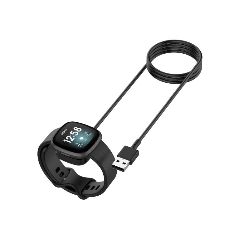 For Fitbit Versa 3 / Fitbit Sense Smart Watch Portable Magnetic Cradle Charger USB Charging Cable...