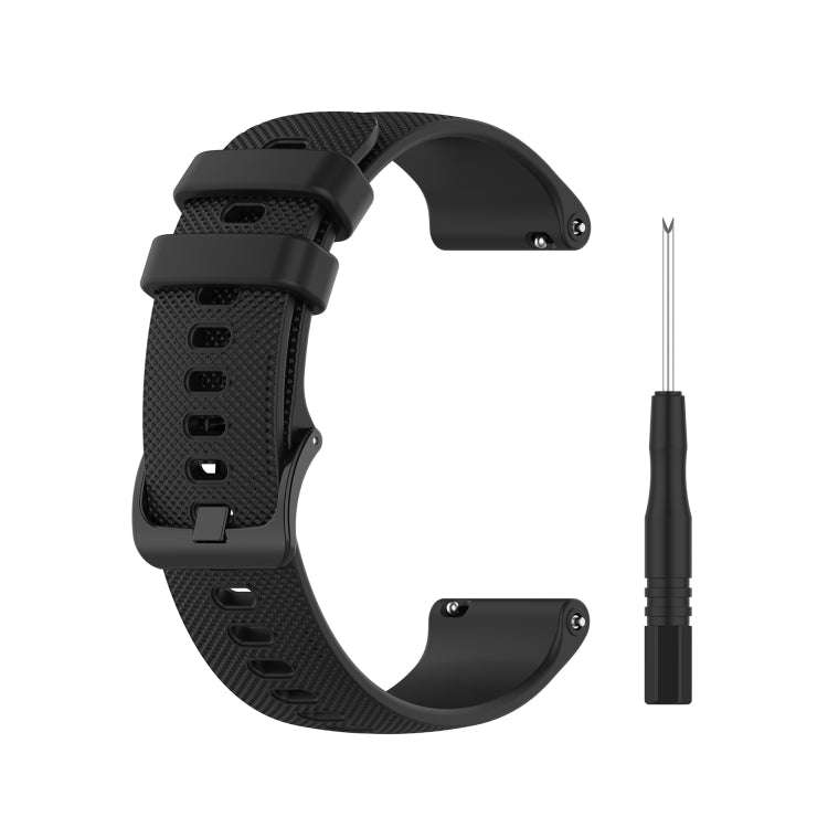 For Garmin Forerunner 745 Small Grid Quick Release Watch Band with Screwdriver, Size: Free Size 2...