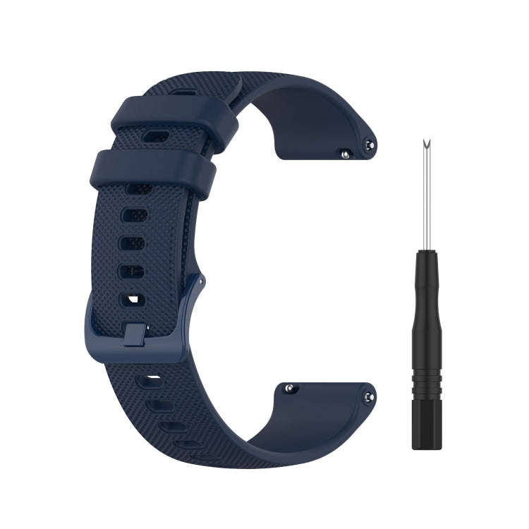 For Garmin Forerunner 745 Small Grid Quick Release Watch Band with Screwdriver, Size: Free Size 2...