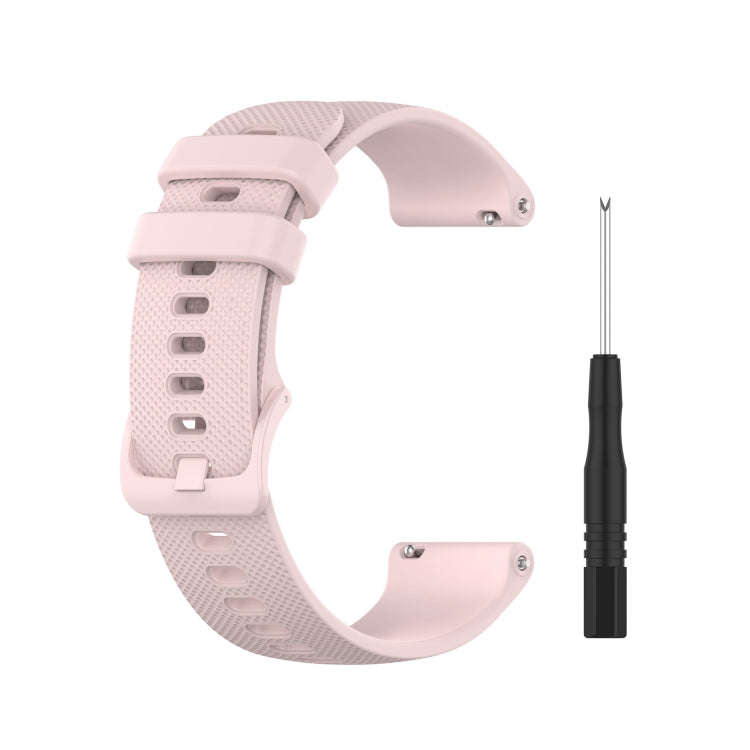 For Garmin Forerunner 745 Small Grid Quick Release Watch Band with Screwdriver, Size: Free Size 2...