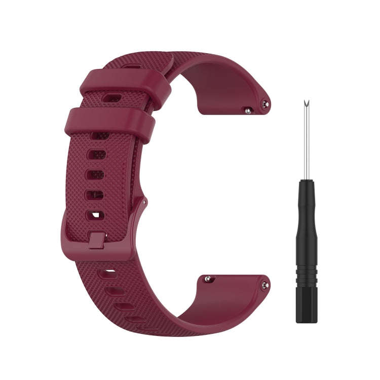 For Garmin Forerunner 745 Small Grid Quick Release Watch Band with Screwdriver, Size: Free Size 2...