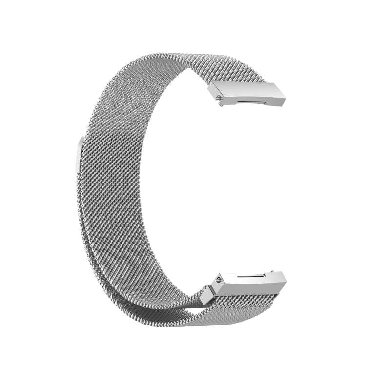 For Xiaomi Haylou Solar LS05 Milanese Casual Magnetic Watch Band, Size: Free Size(Silver)
