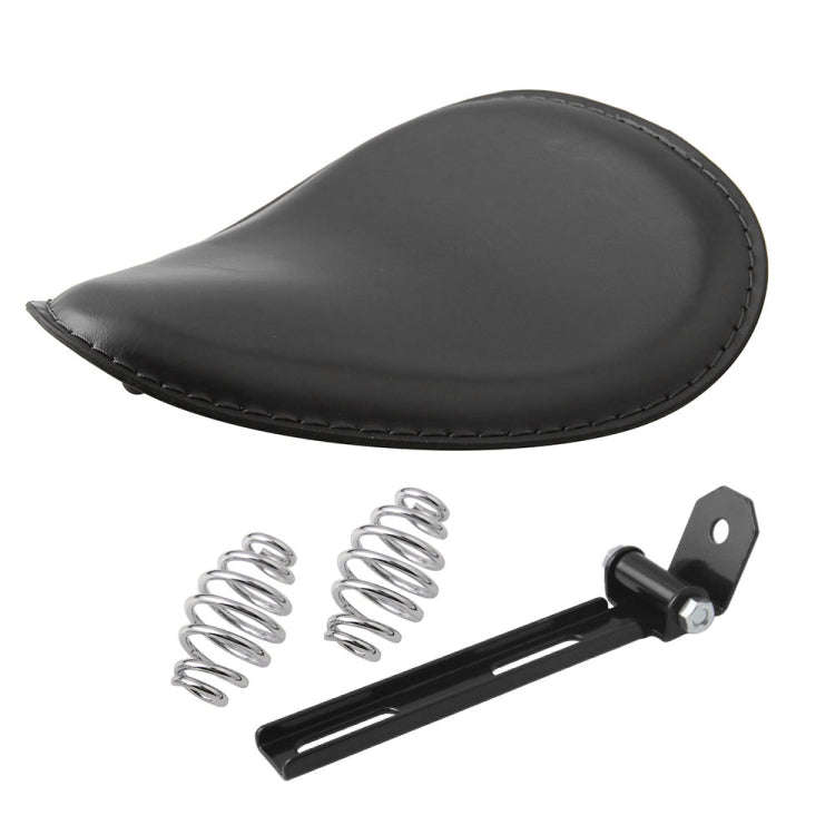 Motorcycle Seat Springs Mounting Bracket Kit (Black)
