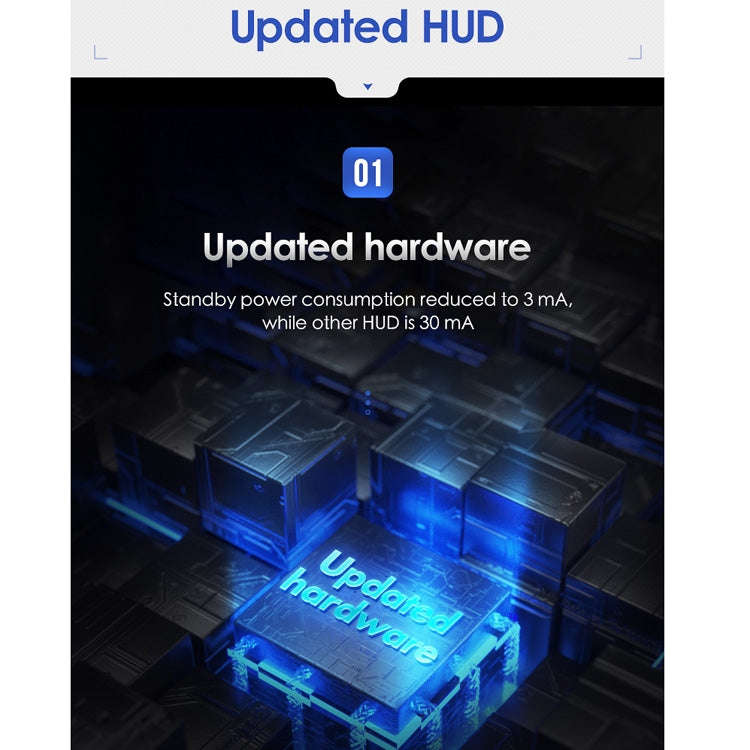 L3 HUD Head-up Display Car OBD2 Digital Display