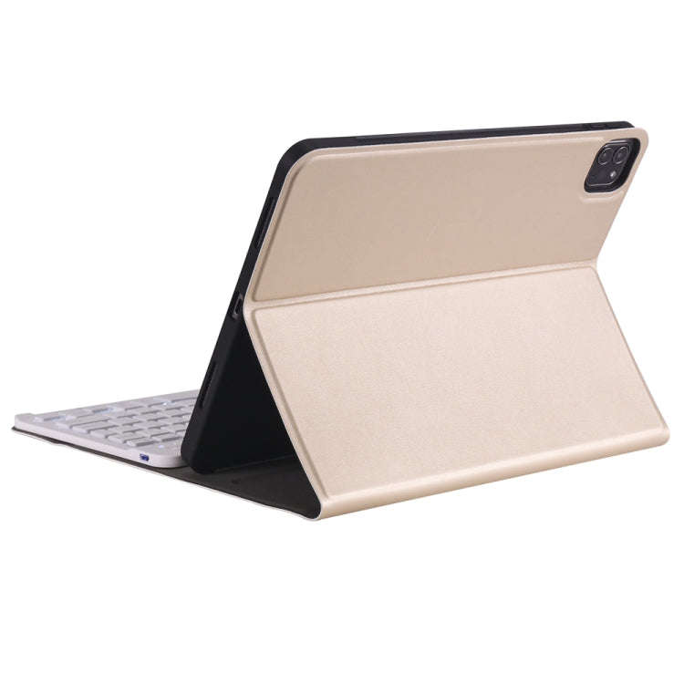 A098BS Detachable Ultra-thin Backlight Bluetooth Keyboard Tablet Case for iPad Air 11 2024 / 2025...