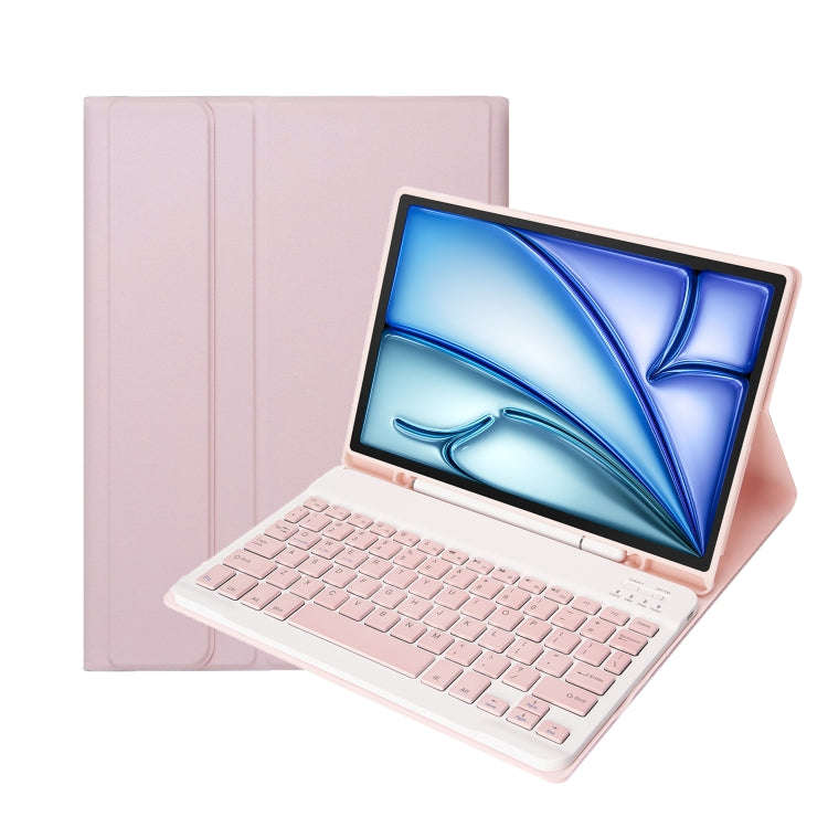 For iPad Air 11 2024 / 2025 / Air 4 2020 / Air 5 2022 A098B Detachable ABS Ultra-thin Candy Color...
