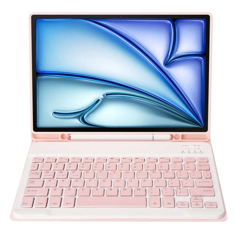 For iPad Air 11 2024 / 2025 / Air 4 2020 / Air 5 2022 A098B Detachable ABS Ultra-thin Candy Color...
