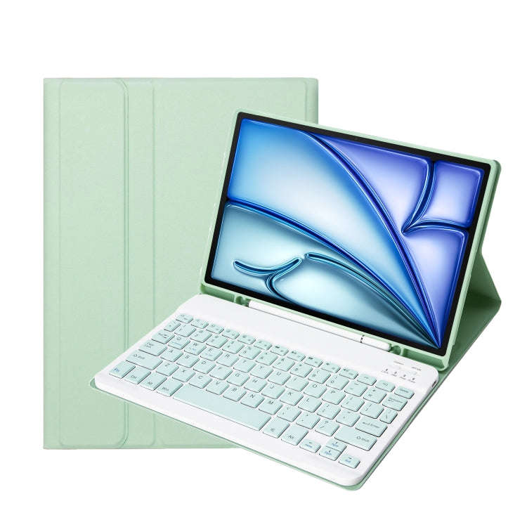 For iPad Air 11 2024 / 2025 / Air 4 2020 / Air 5 2022 A098B Detachable ABS Ultra-thin Candy Color...