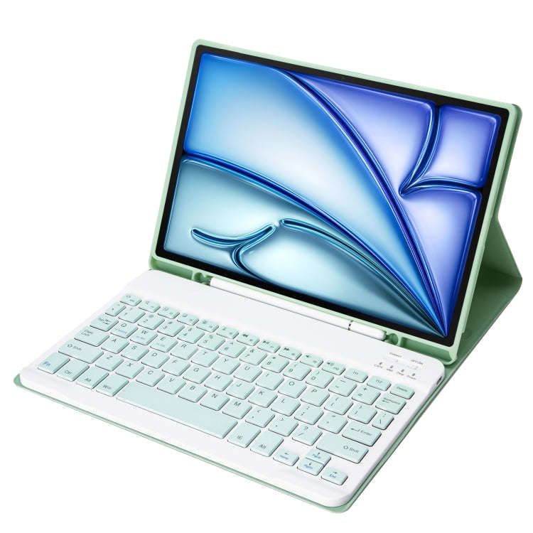 For iPad Air 11 2024 / 2025 / Air 4 2020 / Air 5 2022 A098B Detachable ABS Ultra-thin Candy Color...