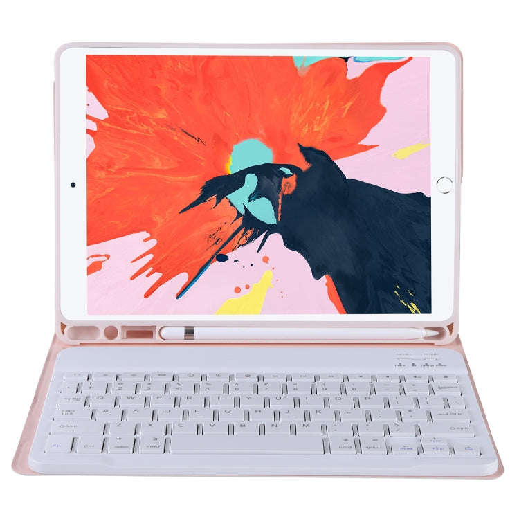 T098B Integrated Ultra-thin Candy Colors Bluetooth Keyboard Tablet Case for  iPad Air 11 2024 / 2...