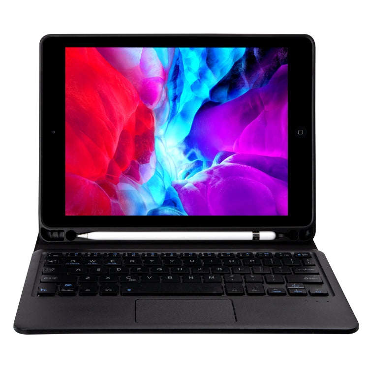 T098B-A Pressed Skin Texture TPU Detachable Candy Colors Bluetooth Keyboard Tablet Case for iPad ...