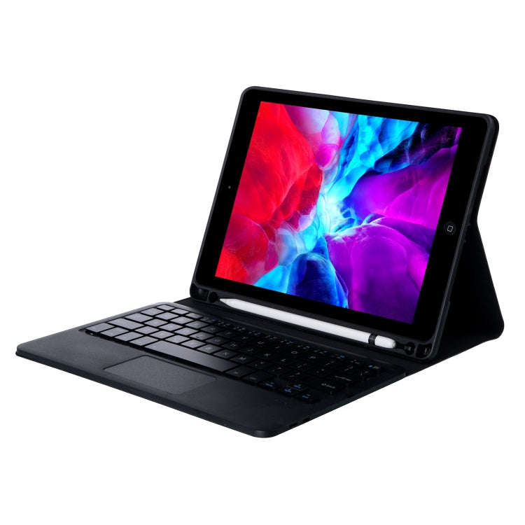 T098B-A Pressed Skin Texture TPU Detachable Candy Colors Bluetooth Keyboard Tablet Case for iPad ...
