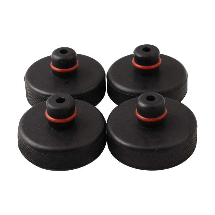 4 PCS Car Jack Point Jacking Support Plug Lift Block Support Pad for Tesla Model 3 / Model S / Mo...