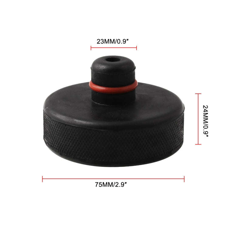 4 PCS Car Jack Point Jacking Support Plug Lift Block Support Pad for Tesla Model 3 / Model S / Mo...