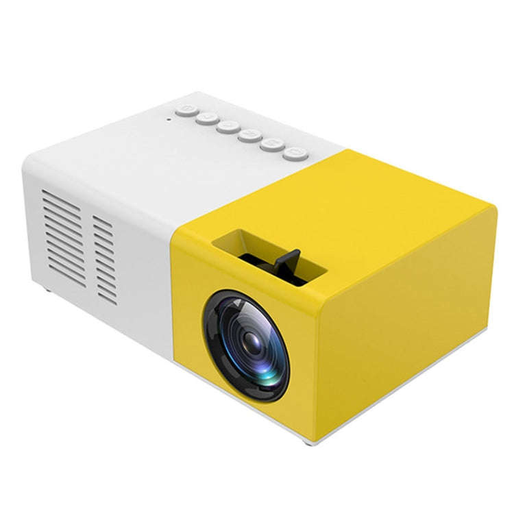 J9 1920x1080P 15 ANSI Portable Home Theater Mini LED HD Digital Projector, Basic Version, US Plug...