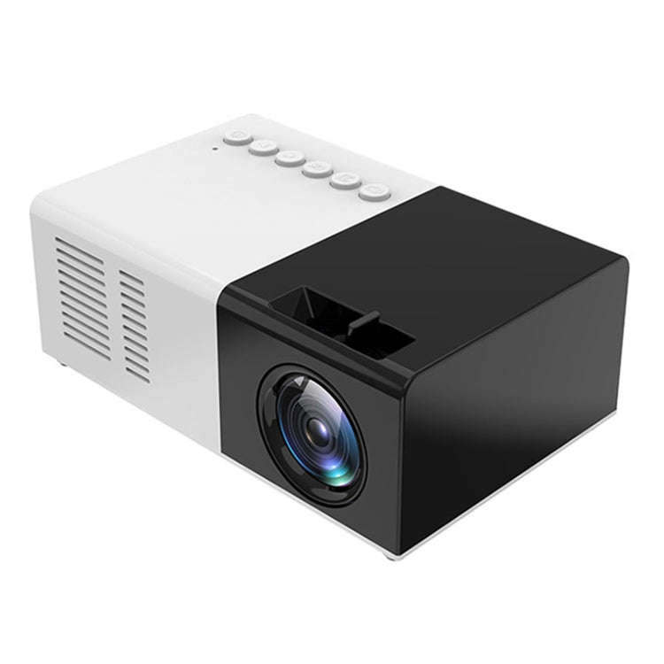 J9 1920x1080P 15 ANSI Portable Home Theater Mini LED HD Digital Projector, Basic Version, UK Plug...