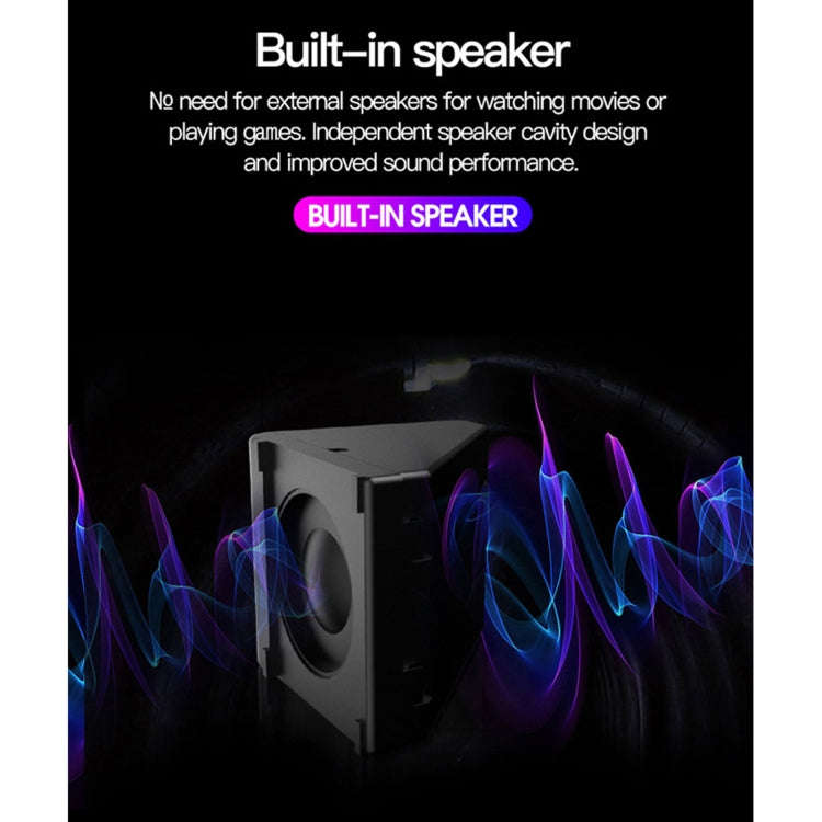 J9 1920x1080P 15 ANSI Portable Home Theater Mini LED HD Digital Projector, Basic Version, UK Plug...