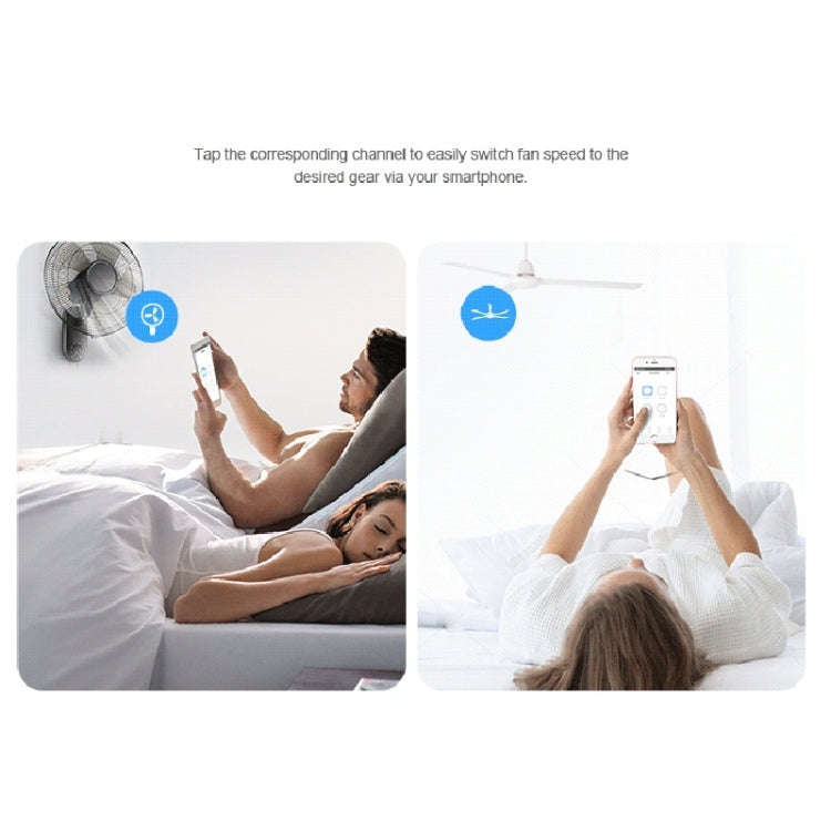 Sonoff 4CHPROR3 Mobile Phone Smart Home Switch Four-way Controller, Support Long-range Control Ti...