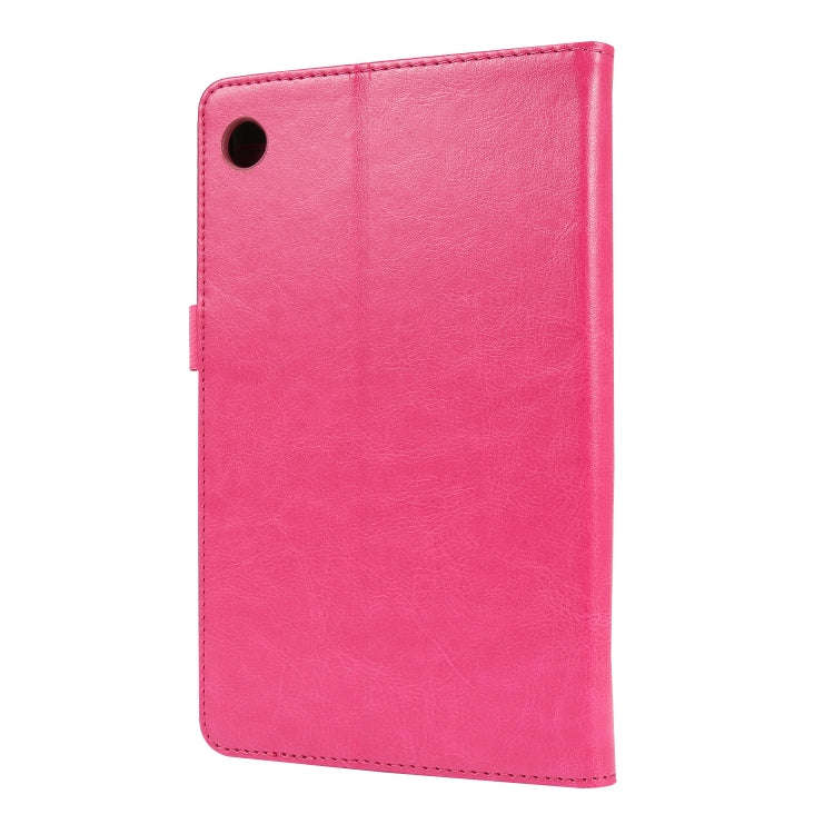 For Huawei MatePad T8 Crazy Horse Texture Horizontal Flip Leather Case with 2-folding Holder & Ca...