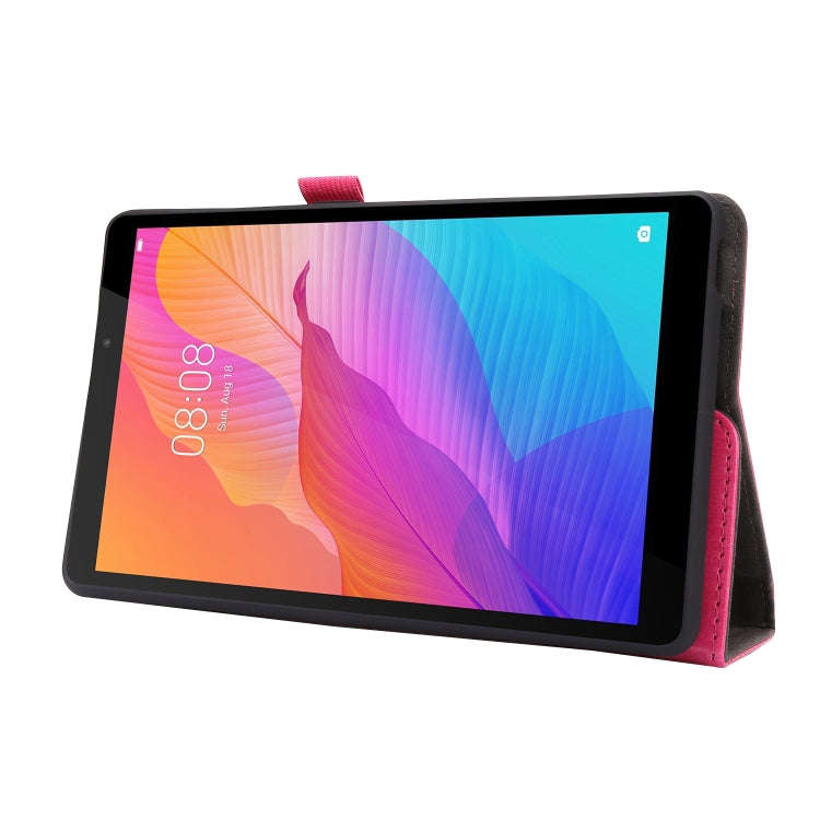 For Huawei MatePad T8 Crazy Horse Texture Horizontal Flip Leather Case with 2-folding Holder & Ca...