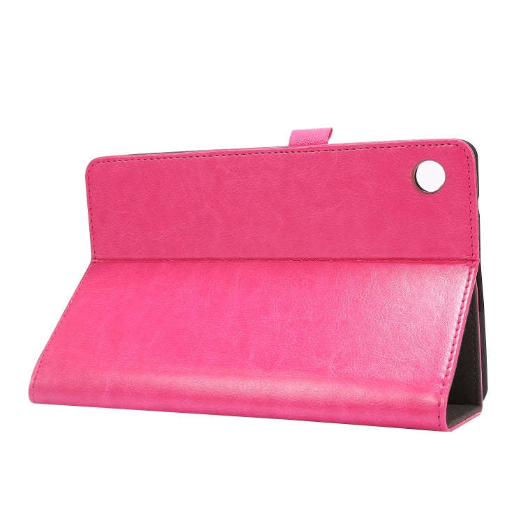 For Huawei MatePad T8 Crazy Horse Texture Horizontal Flip Leather Case with 2-folding Holder & Ca...