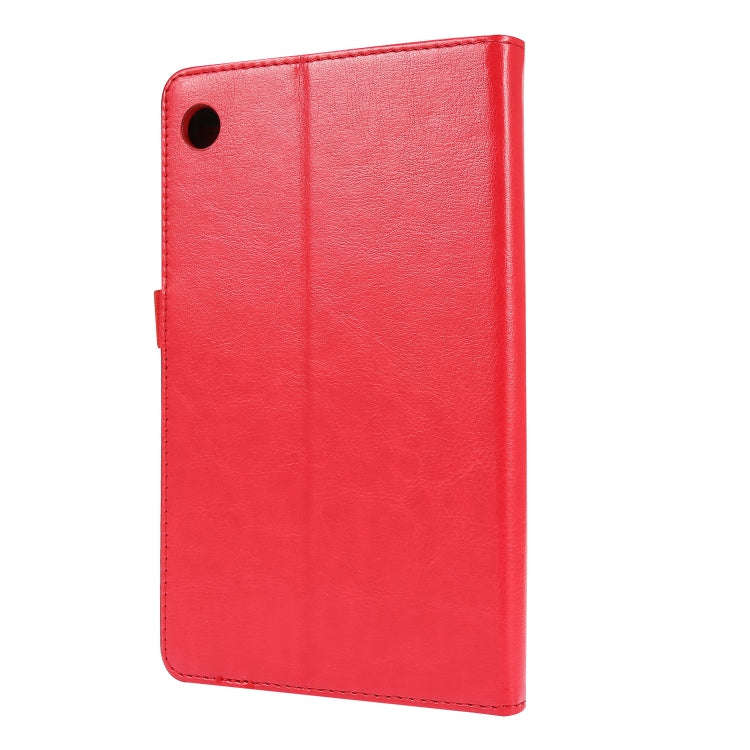 For Huawei MatePad T8 Crazy Horse Texture Horizontal Flip Leather Case with 2-folding Holder & Ca...