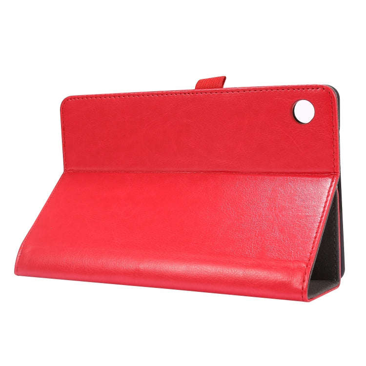 For Huawei MatePad T8 Crazy Horse Texture Horizontal Flip Leather Case with 2-folding Holder & Ca...