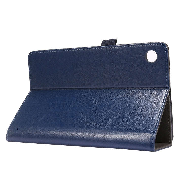 For Huawei MatePad T8 Crazy Horse Texture Horizontal Flip Leather Case with 2-folding Holder & Ca...