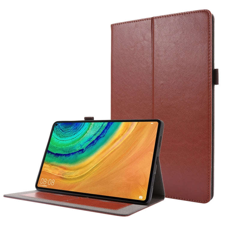 For Huawei Honor V6 / MatePad 10.4 inch Crazy Horse Texture Horizontal Flip Leather Case with 2-f...