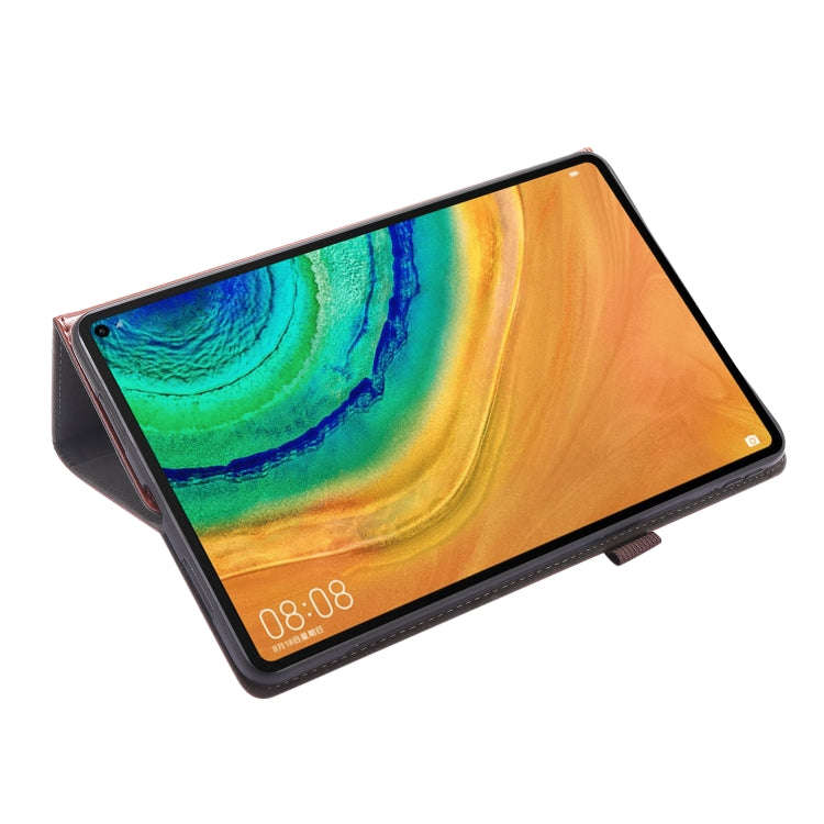 For Huawei Honor V6 / MatePad 10.4 inch Crazy Horse Texture Horizontal Flip Leather Case with 2-f...
