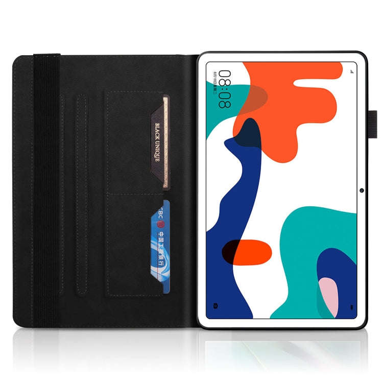 For Huawei MatePad 10.4 inch Life Tree Series Horizontal Flip Leather Case with Holder & Card Slo...