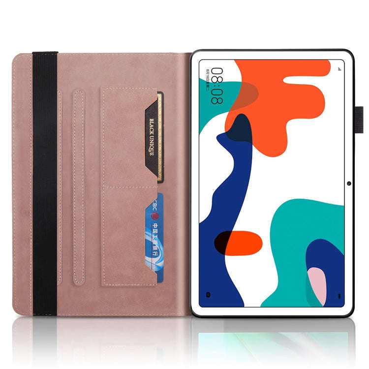 For Huawei MatePad 10.4 inch Life Tree Series Horizontal Flip Leather Case with Holder & Card Slo...