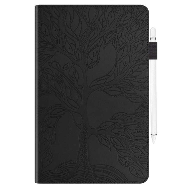 For Huawei MatePad T8 8 inch Life Tree Series Horizontal Flip Leather Case with Holder & Card Slo...