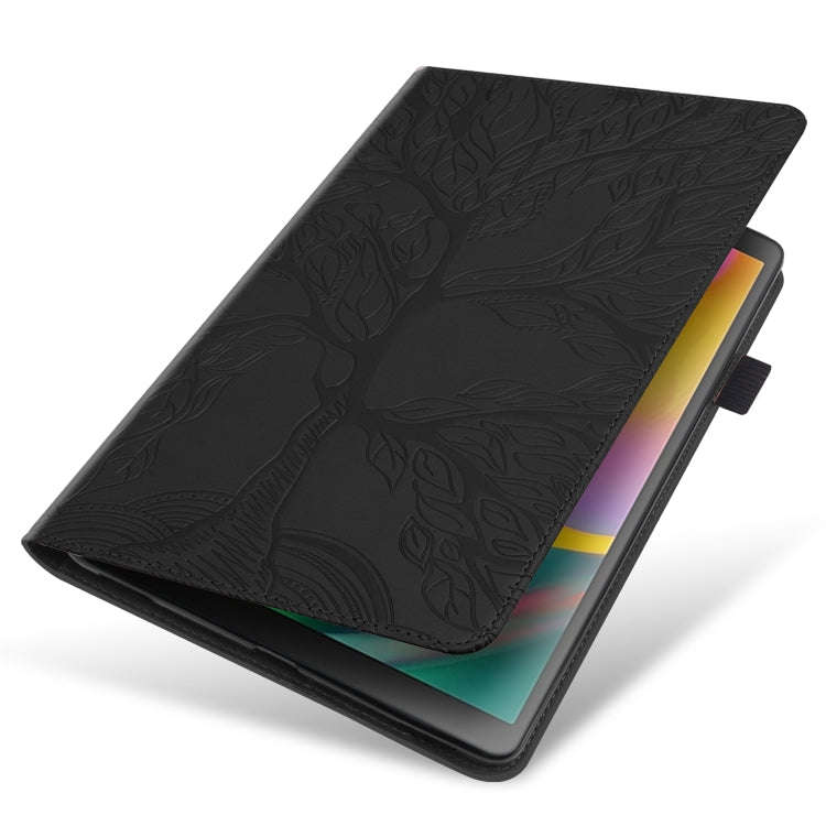 For Huawei MatePad T8 8 inch Life Tree Series Horizontal Flip Leather Case with Holder & Card Slo...