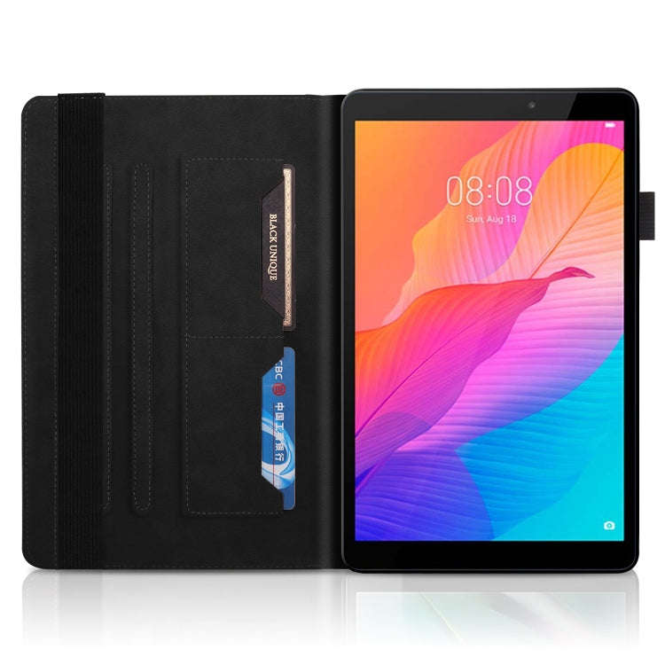 For Huawei MatePad T8 8 inch Life Tree Series Horizontal Flip Leather Case with Holder & Card Slo...